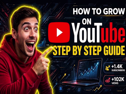 Professional YouTube thumbnail designed to