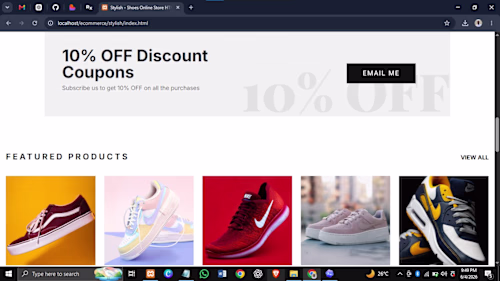 Stylish Ecommerce Store
Modern ecommerce storefront