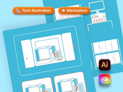 Illustration | Storyboard Illustrator for Technical Assets