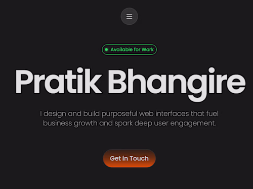 Responsive Portfolio Website