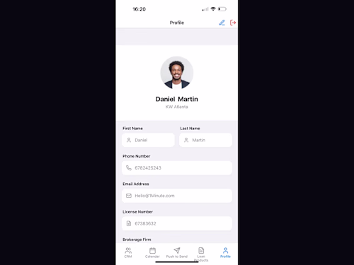 1MinuteMortgage — Realtor CRM &