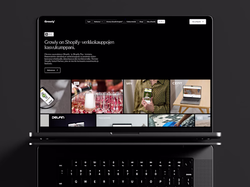 Growly: Business website for Shopify partner digital agency
