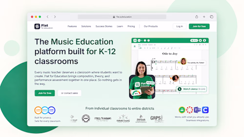 Website repositioning I Music Education Platform 