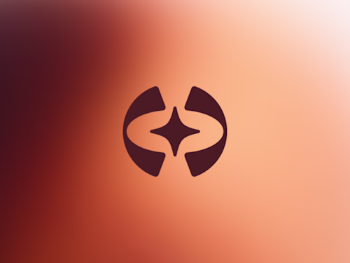 Minimalist logo for AI/Tech company