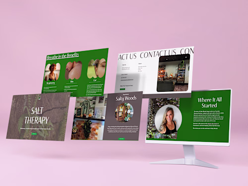 Salty Woods Spa Website