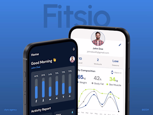 Fitness App UI/UX Design