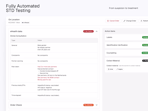 Fully Automated STD Testing