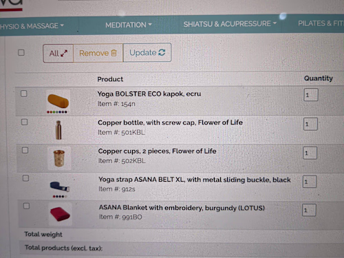 Automation add product to chart