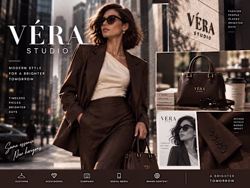 VÉRA Studio – AI Fashion Campaign & Brand Content