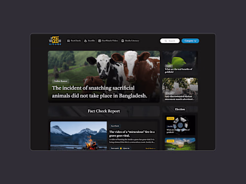Fact-Checking & Media Literacy Platform
