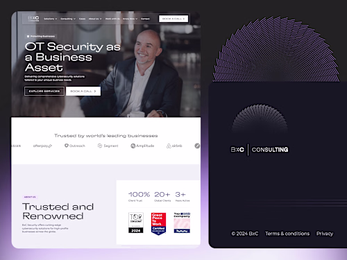 Designed and developed the website