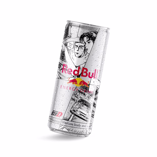 Red Bull X Initial D on Behance