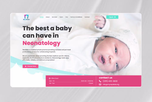 NeoKids - Web Design and
