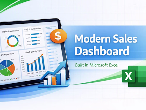📊 Excel Sales Dashboard
An interactive