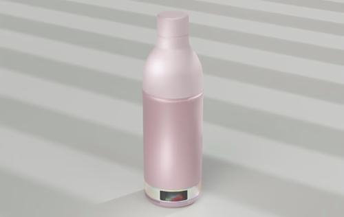 Bottle (modelled and rendered in blender)