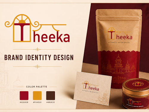 THEEKA Brand Identity Design