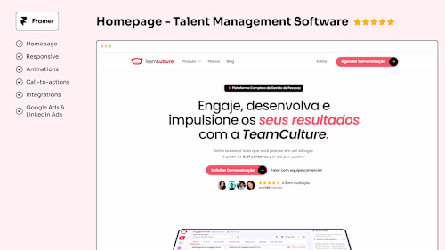 Homepage - People Management Platform