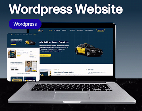 Taxi Service WordPress Website —