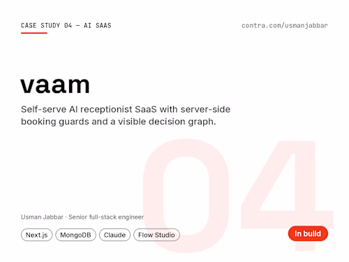 AI Voice Receptionist SaaS (Next.js + OpenAI)