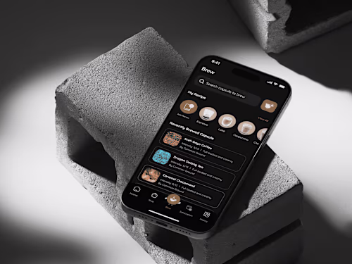 Projects - NOD SMART DRINK MAKER APP