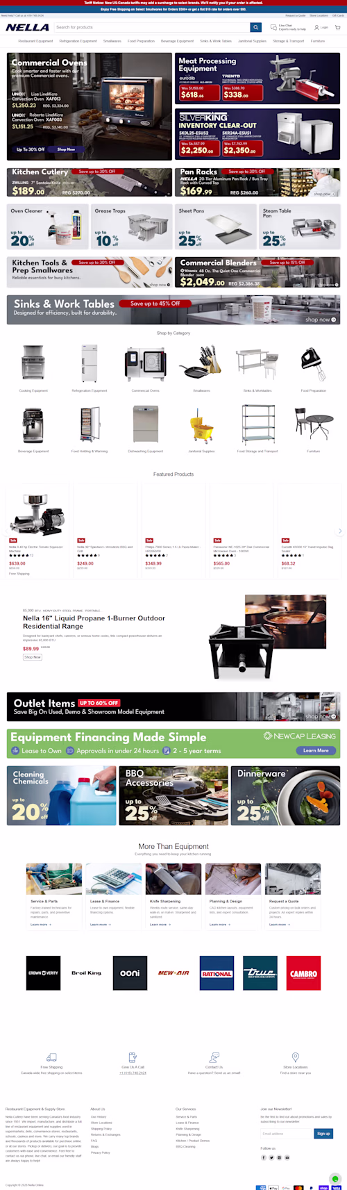 Shopify store design