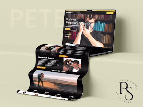 SamuelPhoto — Online Course Sales Page