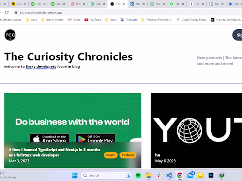 Blog with Embedded Sanity CMS
