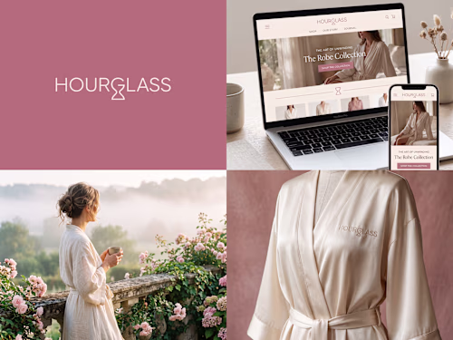 Hourglass Logo Design