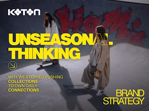 Fast Fashion, Unseasonal Comms