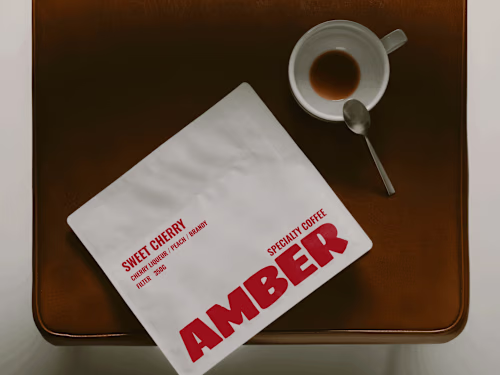 AMBER | Specialty Coffee Brand Identity & Packaging