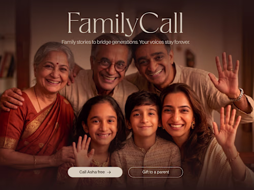 FamilyCall – Brand Identity & Web