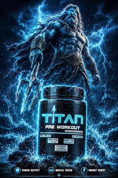 TITAN — Mythological Pre-Workout Series: POSEIDON