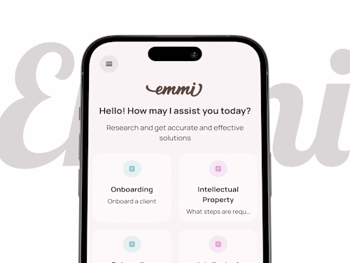 Emmi: AI Legal Assistant Mobile App