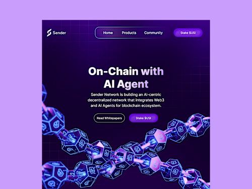 Redesign and Development of Sender Network's Product Site