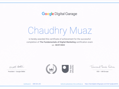 Digital Marketing by Google Garage