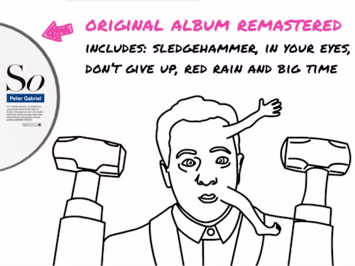 Peter Gabriel 'So' Box Set Animation