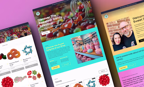 Sweet Shop HV - eCommerce Website