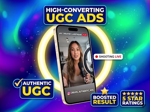 High-Converting UGC, CGI Video Ads