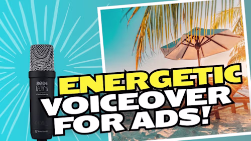Energetic AD Voiceover Demo’s - YouTube