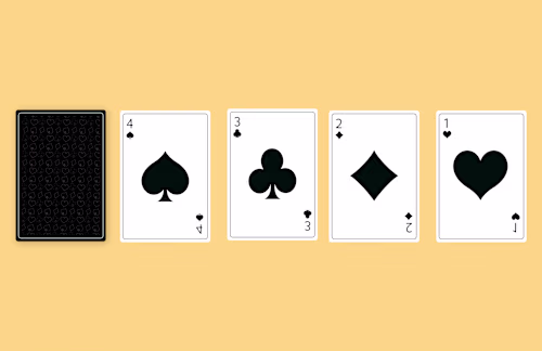 Master of Card Game | Vector Illustrations