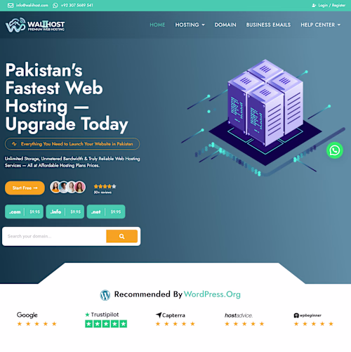 Designed and developed a WordPress