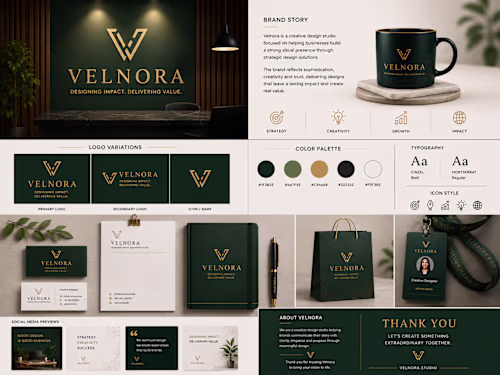 Modern Brand Identity Design |
