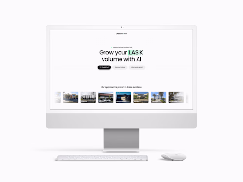 LASIK Growth Landing Page