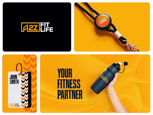 Logo and Branding for a Fitness e-com.
