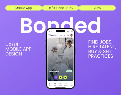 UX/UI for Dental Job Platform