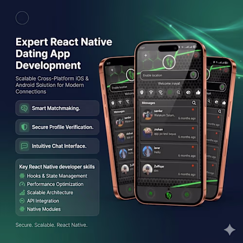 React Native Dating, Smart Location