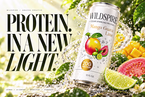 Amazon Listing, A+ & Storefront Design | Wildspire