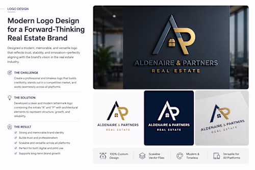 Modern Brand Identity & Logo