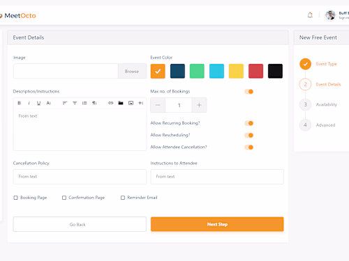 MeetOcto - Scheduling App