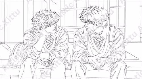 A quiet moment between two